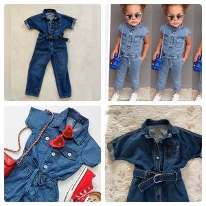 Calvin Klein denim jumpsuit